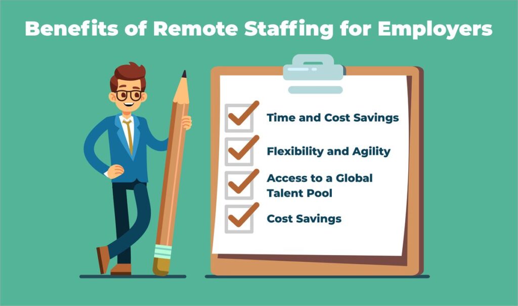 Benefits of Remote Staffing for Employers