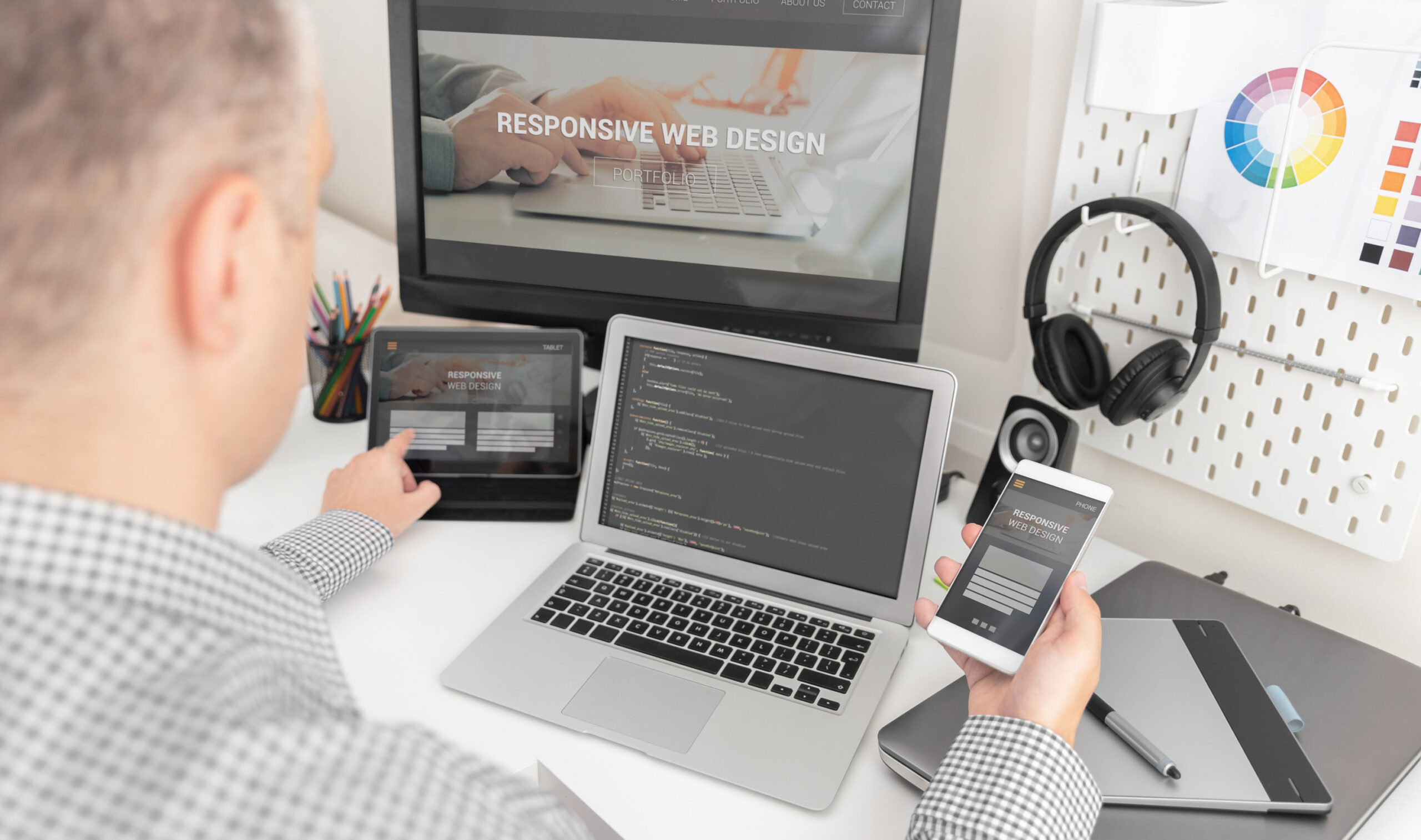 Web development and design already in the execution stage. iSwerk - Work From Home - Remote Staffing 