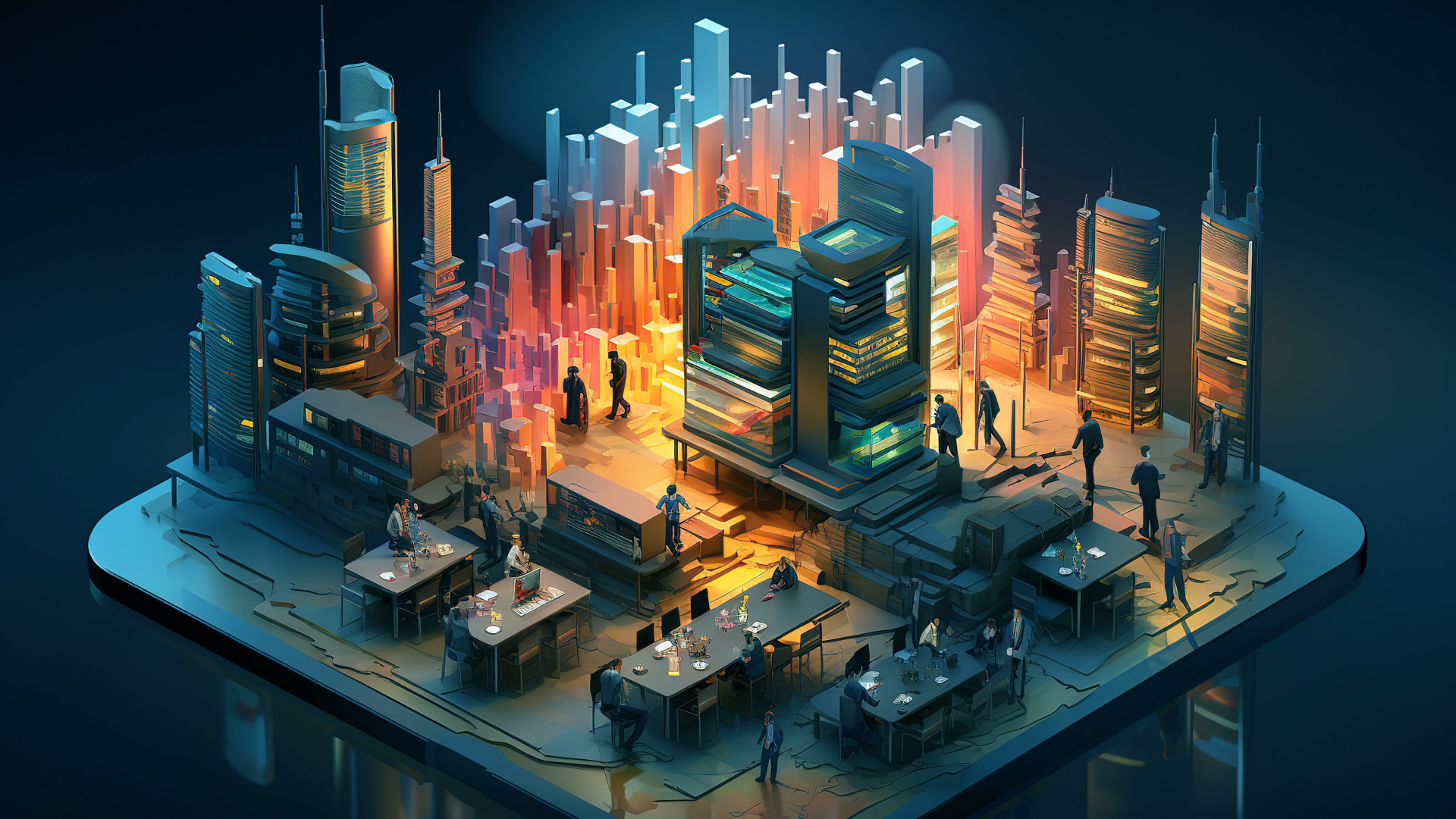 iSWerk Remote Staffing Matrix where remote workers protect a business's cyber threats