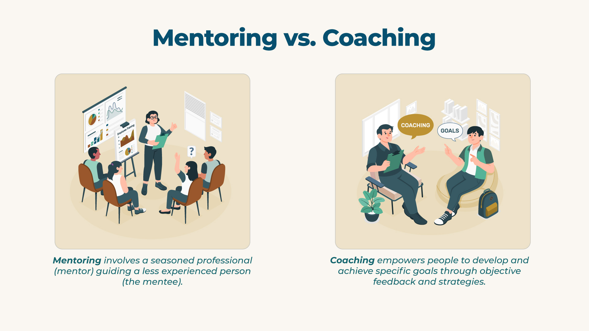 Remote Work-Mentoring vs. Coaching- Remote Work in The Philippines-iSWerk Remote Work-Mentoring vs. Coaching- Remote Work in The Philippines-iSWerk