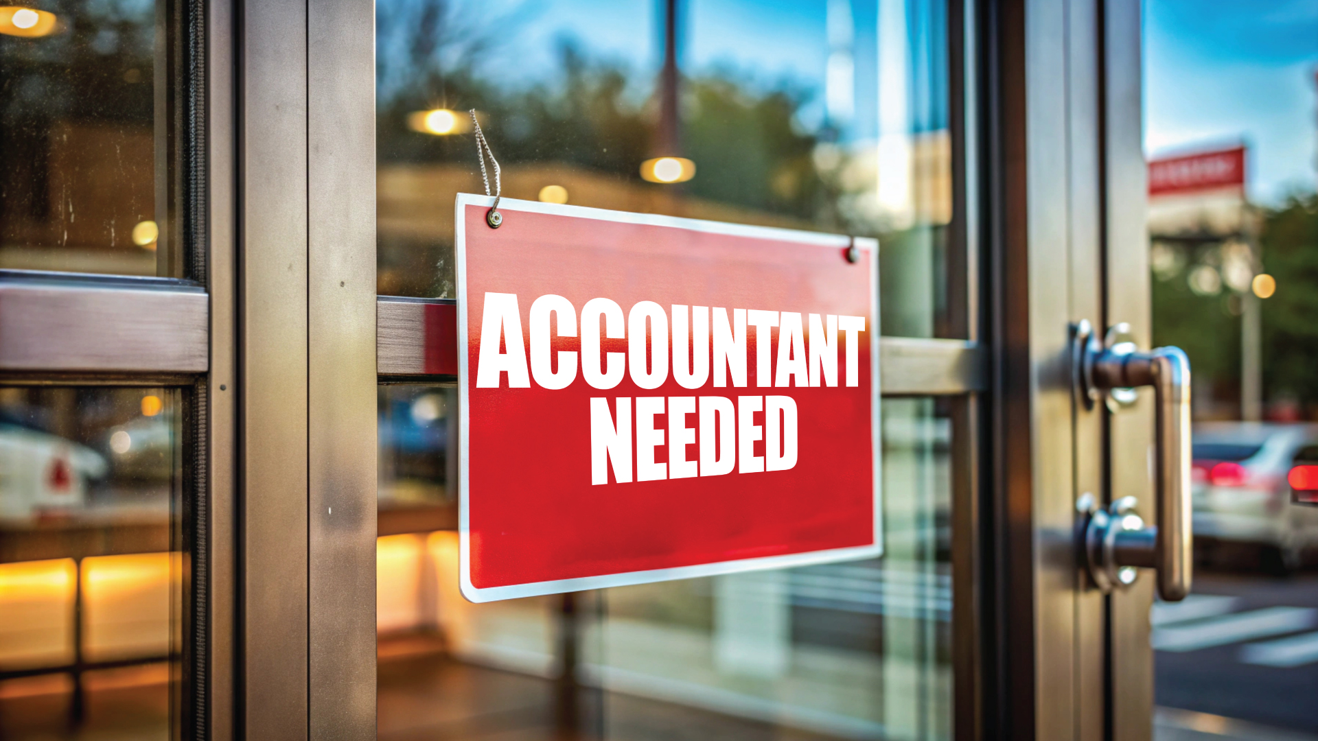 Outsourcing Remote Work - Company door stating accountant needed.- iSwerk.ph Outsourcing Remote Work - Company door stating accountant needed.- iSwerk.ph