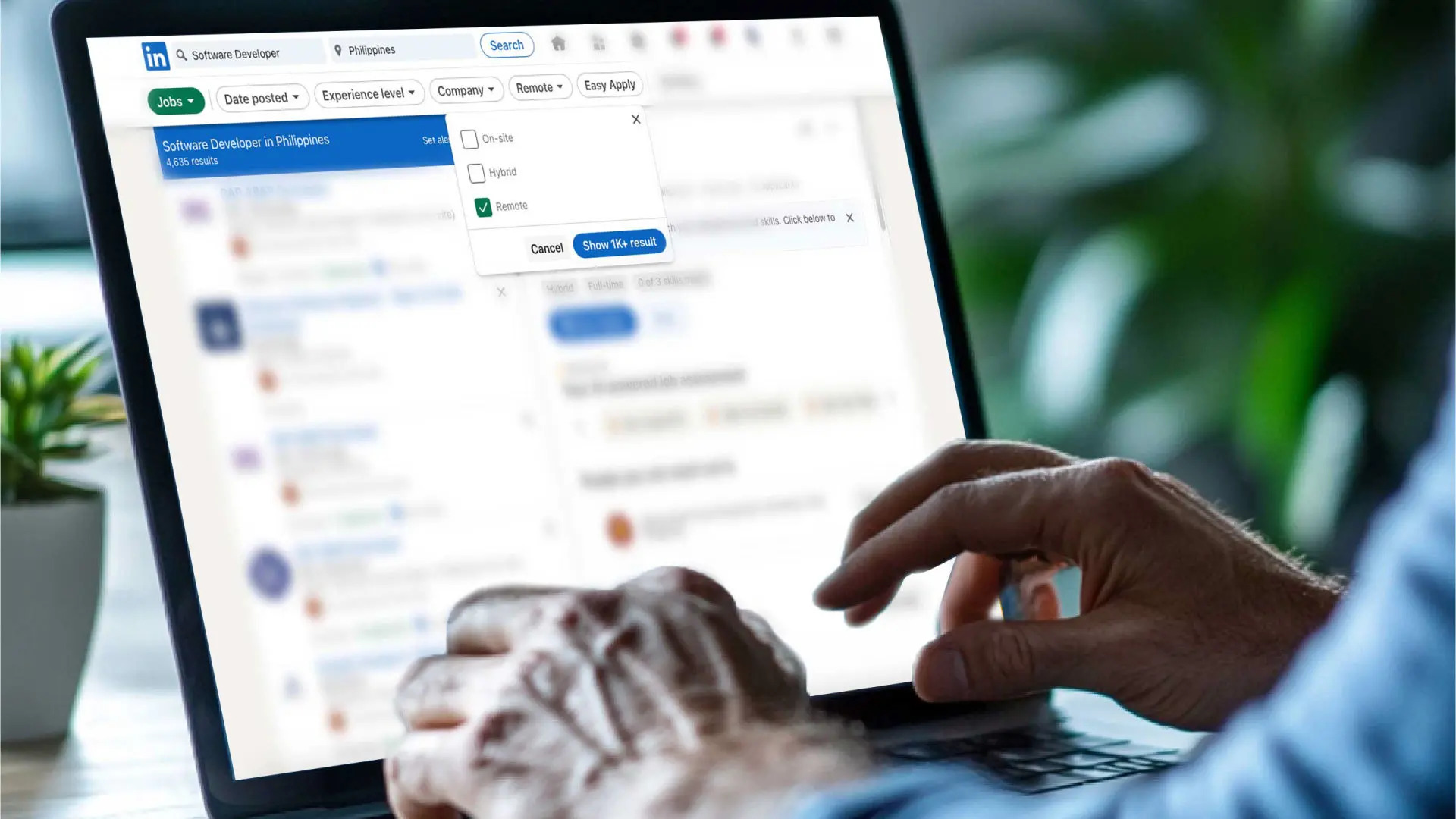 Remote Staffing - A job search of a software developer with the remote filter on - iSwerk Remote Staffing - A job search of a software developer with the remote filter on - iSwerk