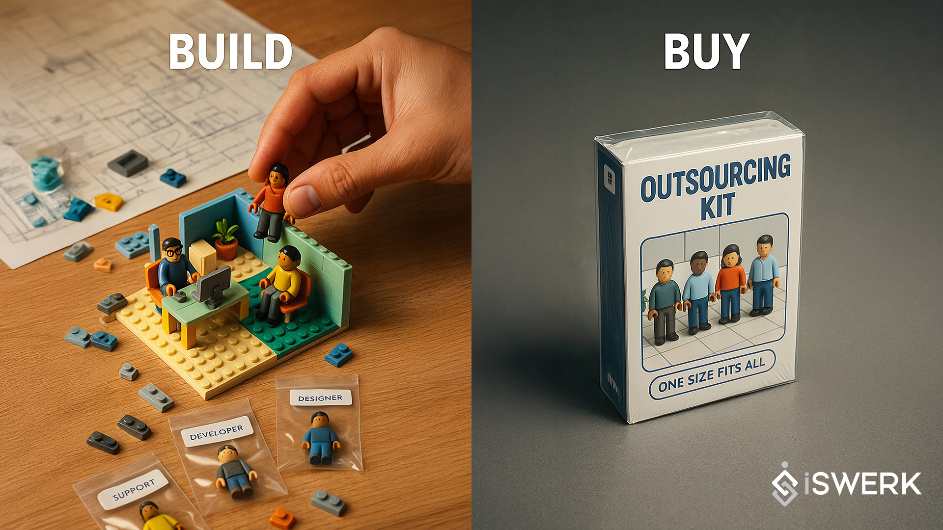 What are the Key Differences Between Remote Staffing and Outsourcing?